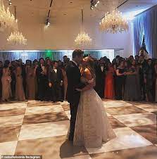 Meghan Markle’s ex-husband Trevor Engelson, 42, is pictured kissing his new heiress bride